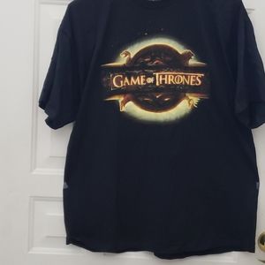 GAME OF THRONES Shirt Black XL